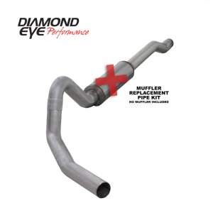 Ford Excursion Performance Exhaust - Diamond Eye Performance - Cat Back, Single Rear Exit - `03-`06 Ford Excursion Performance Exhaust - Diamond Eye Performance - Cat Back, Single Rear Exit - `03-`06